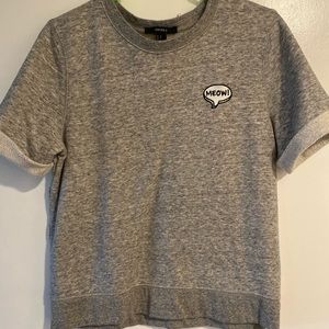 Shortsleeve sweatshirt